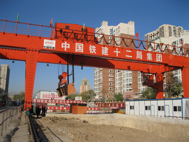 MG型地鐵施工門式起重機